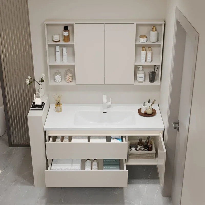 

Lazy Shelves Bathroom Cabinet Storage Cabinet Multipurpose Modern Furniture Jewelry Narrow Luxury Mobiletto Bagno Room Furniture