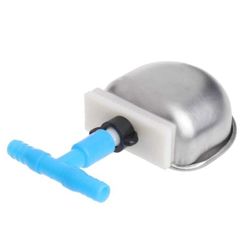 เครื่องดื่มกระต่ายอัตโนมัติพร้อมเครื่องป้อนจุกนมสแตนเลสสำหรับ T Joint