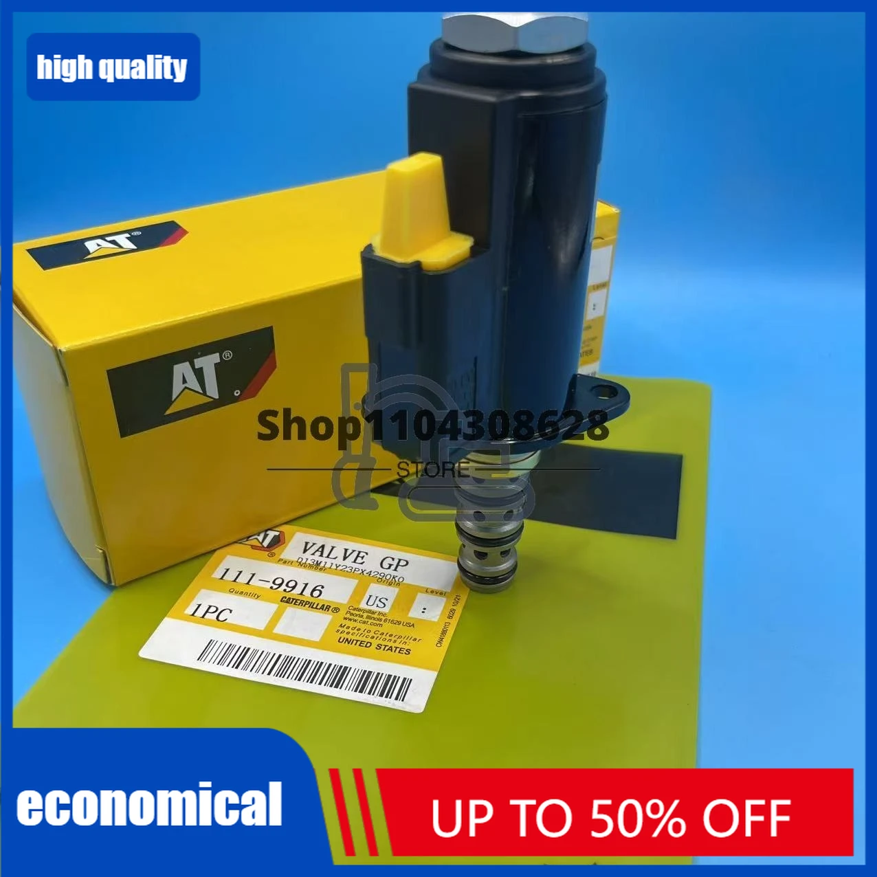 

111-9916 Solenoid Valve for Excavator Parts Solenoid 1119916 1211491 1211490