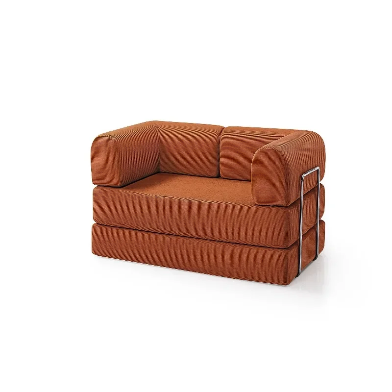 Compression sofa Corduroy bed Vacuum compression Dual-purpose sofa