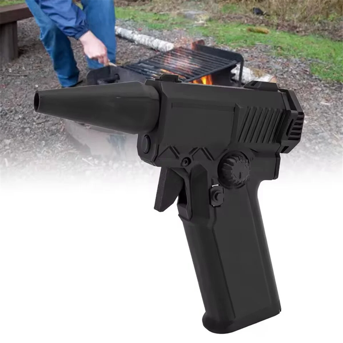 A002 Elektrische Staubsammlergebläse, elektrischer Luftstaubsauger, multifunktional, effizient, 200.000 U/min, stufenlose Geschwindigkeitsunterstützung