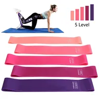 Fitness Training Resistance Band Yoga Belt - Sports Gym Rubber Mini Belt for Pilates, Crossfit, Exercise