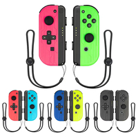 Joycons Bluetooth 5.2 Gamepad For Nintendo Switch/OLED/Lite Joy Pad Console 360° Joystick With Six-axis Gyro Dual Vibration