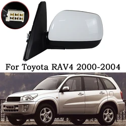 Car Accessories Side Rearview Mirror Assembly For Toyota RAV4 2000 2001 2002 2003 2004 Auto Electric Lens Adjustment Mirror Assy
