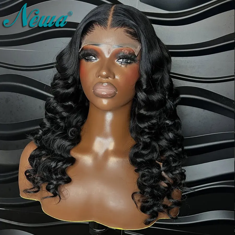 Newa Hair Wand curls 5x5 HD Lace Closure Wig Human Hair Glueless Ready Wear Wig Skinlike Real HD Lace 13x6 HD Lace Frontal Wig