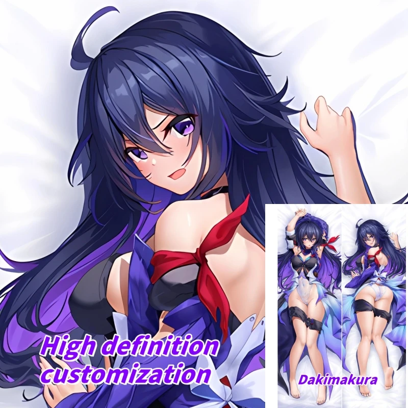Dakimakura Anime Pillow Case Honkai: Star Rail Seele Double-sided Print Of Life-size Body Pillowcase Gifts Can be Customized