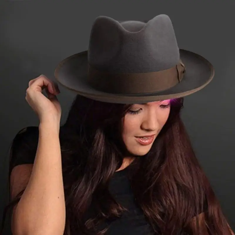 652f-wool-homburg-panama-hat-exotic-bowknot-for-women-men-photo-props-western-for-men-women-unisex-wear-headwear