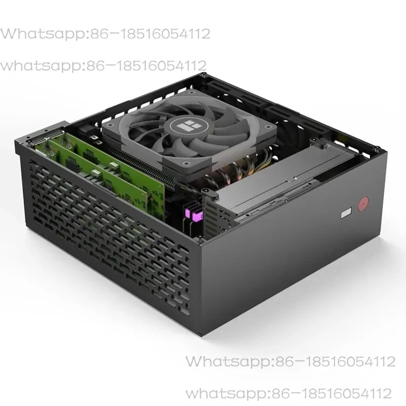 

5-liter Mini A24-V5 Dual Slot Single Display 1u Power Itx Chassis, Double-sided Chamfering