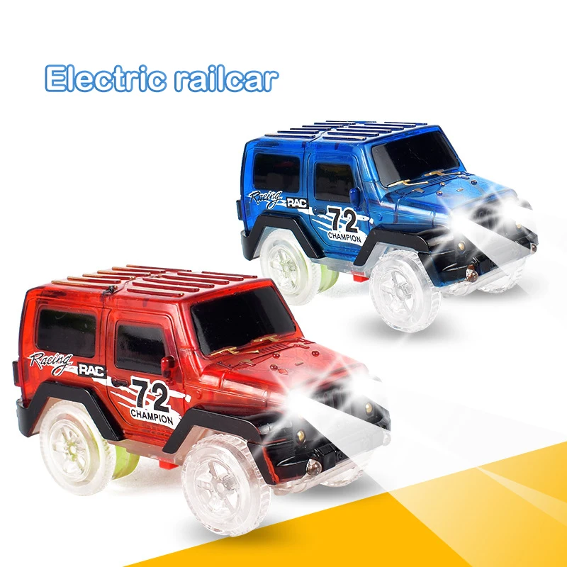 Children\'s Educational Toy Mini Electric Small Car Light-emitting Electric Railcar Fun Buggy Toys Children Boy Birthday Gift