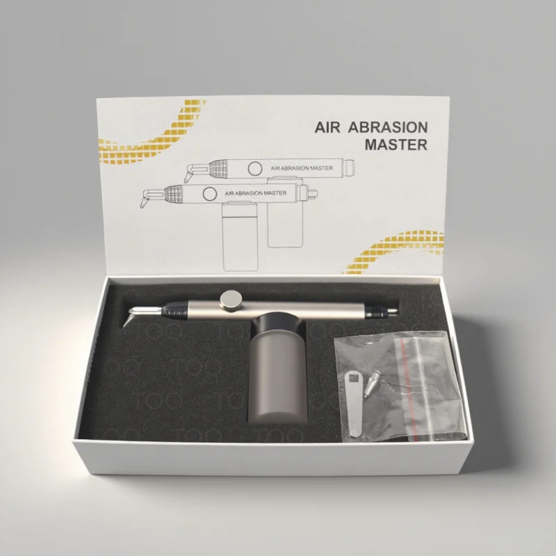 

High-Quality Air Abrasion Polisher Dental Aluminum Oxide Micro Blaster Sandblasting Kit For Teeth Whitening 2/4 Hole Options