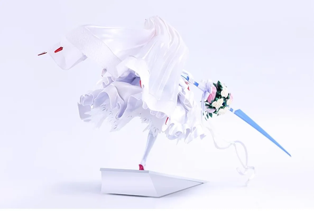 ฟิกเกอร์อนิเมะสาวน้อย Darling in the Franxx ขนาด 25 ซม. - รุ่นชุดแต่งงาน ของสะสม ตกแต่งโต๊ะทำงาน ของเล่น