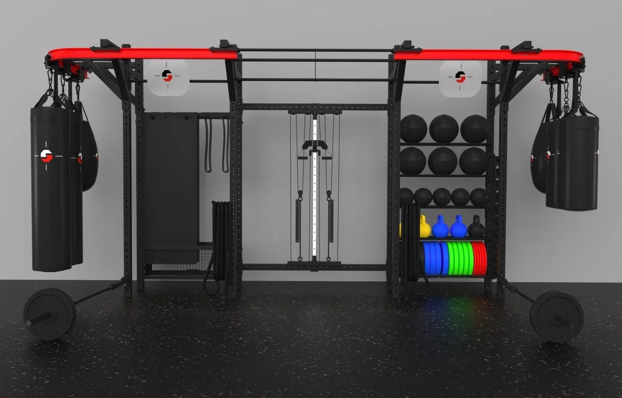 All-in-One Commercial Gym Fitness Station Multi-Function Workouts