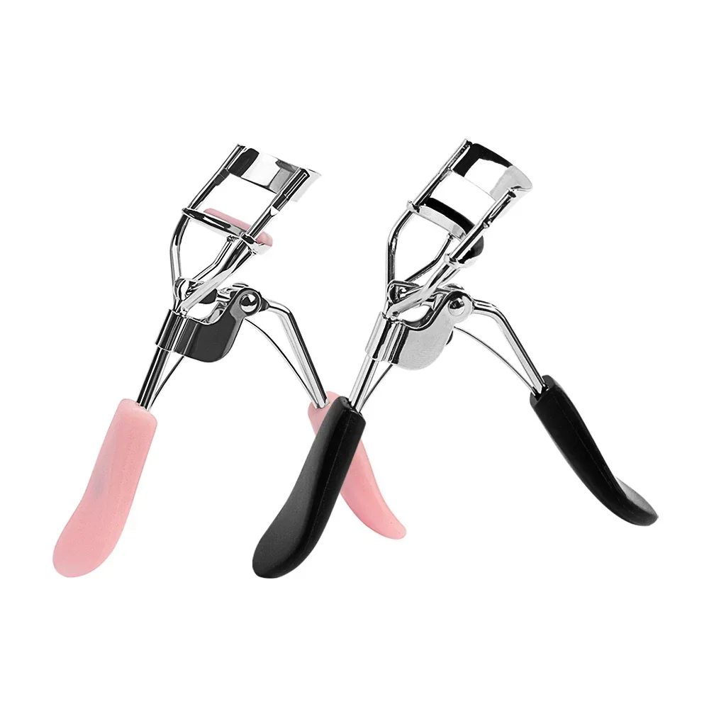 Wholesale 1Pc Makeup Eyelash Curler Beauty Tools Lady Women Nature Style Cute Eyelash Handle Curl Eye Lash Curler Random Color