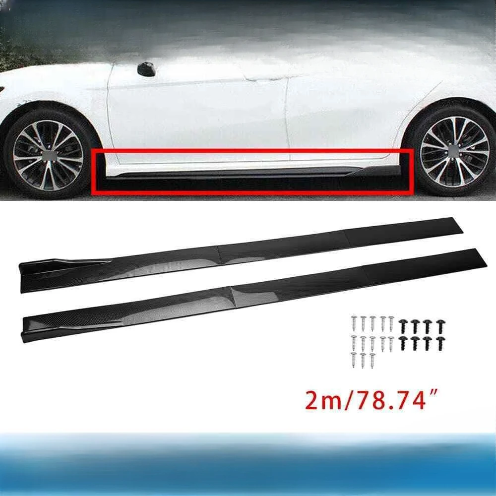 

78.7'' Car Side Skirt Extensions Rocker Panel Splitter Lip For Lexus RC350 RC300 United States