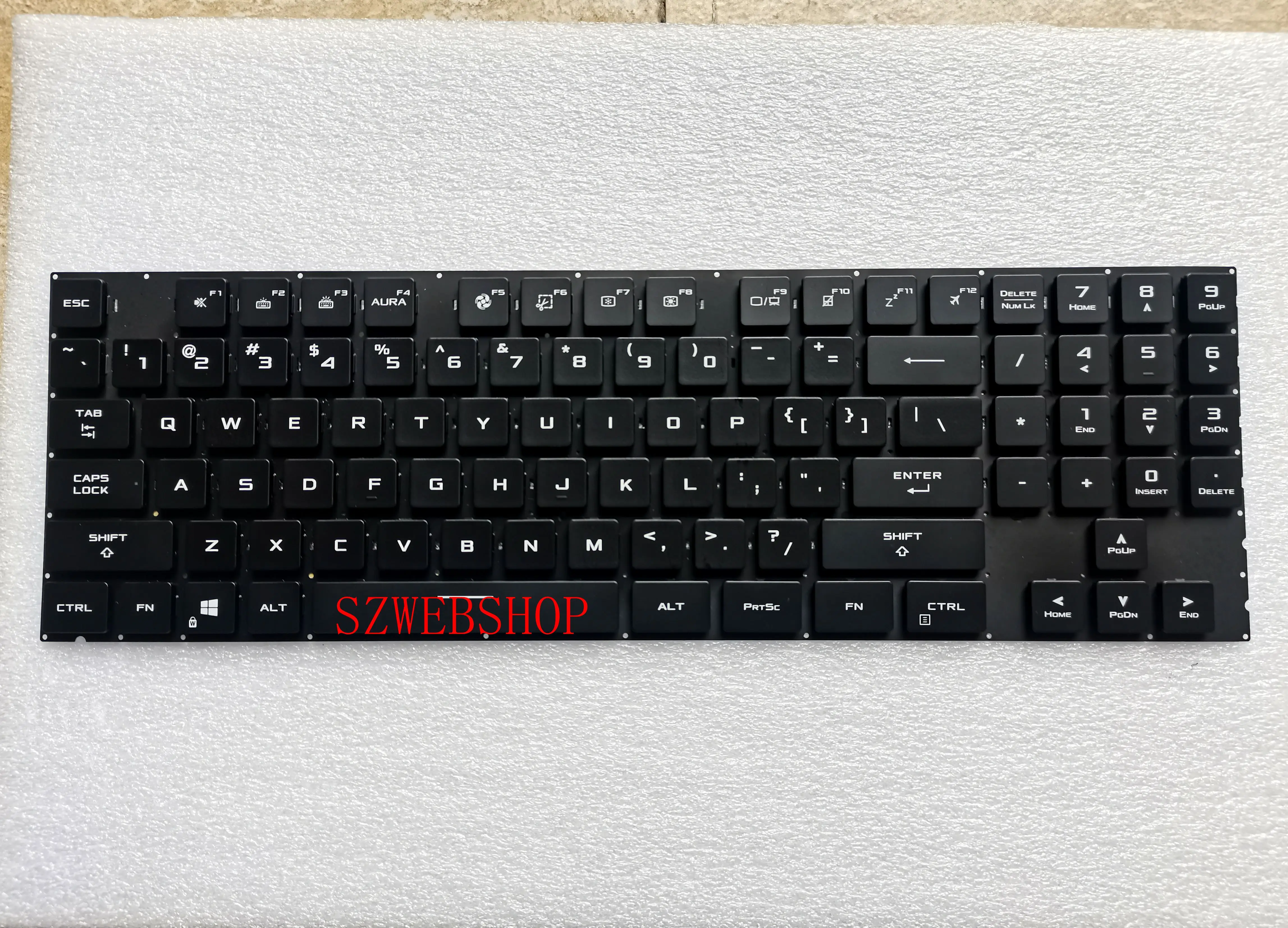 New Laptop For Asus ROG Strix Scar 17 G733Z G733ZW G733Q G733QR G733CX Keyboard US Backlit