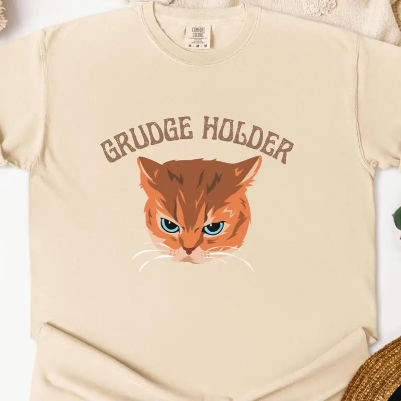 

Unhinged Weird Humor Comfort Colors T Shirt CaT Sarcastic Birthday for Friend Quirky Sassy