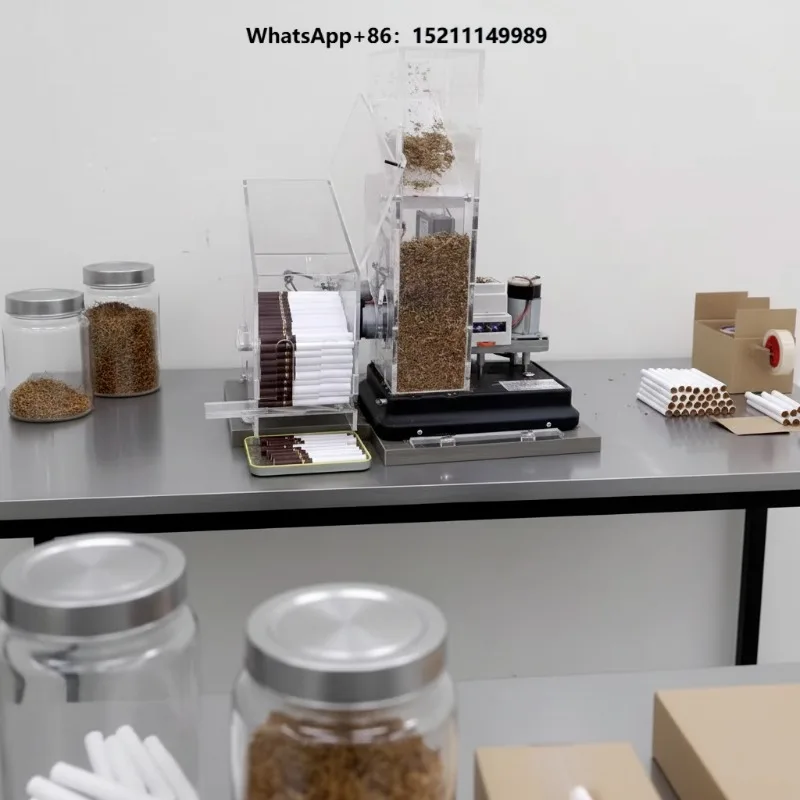 Factory Supply Full-Automatic Electric Cigarette Making Machine with 2000/h Production Capacity for Tobacco Filling and Rolling