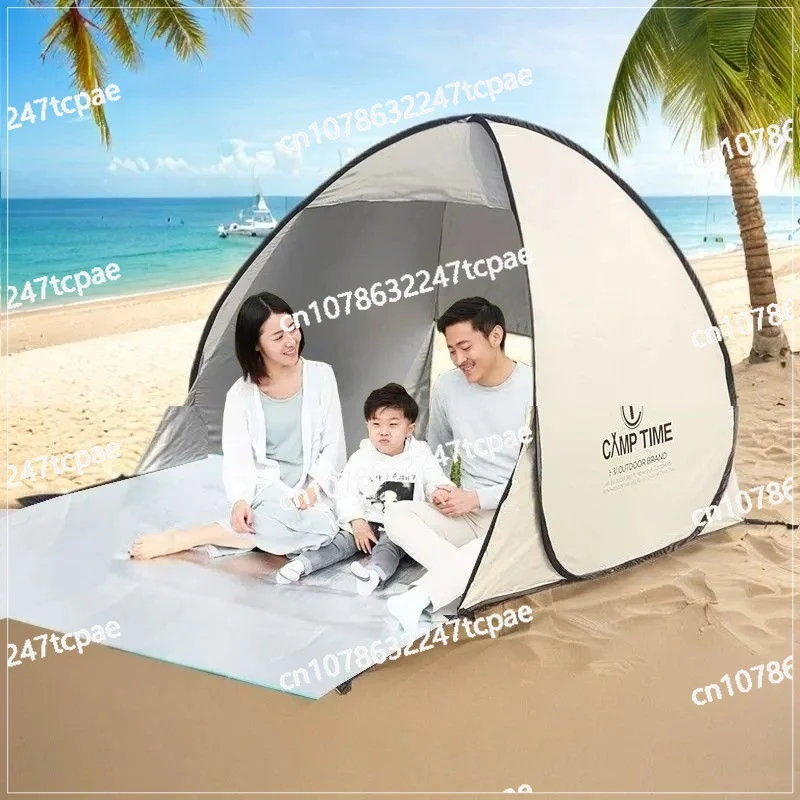 

Qui-Erect водонепроницаемая солнцезащитная уличная палатка для пляжной задницы, лужайки, камеры, повседневная складная палатка для второго человека