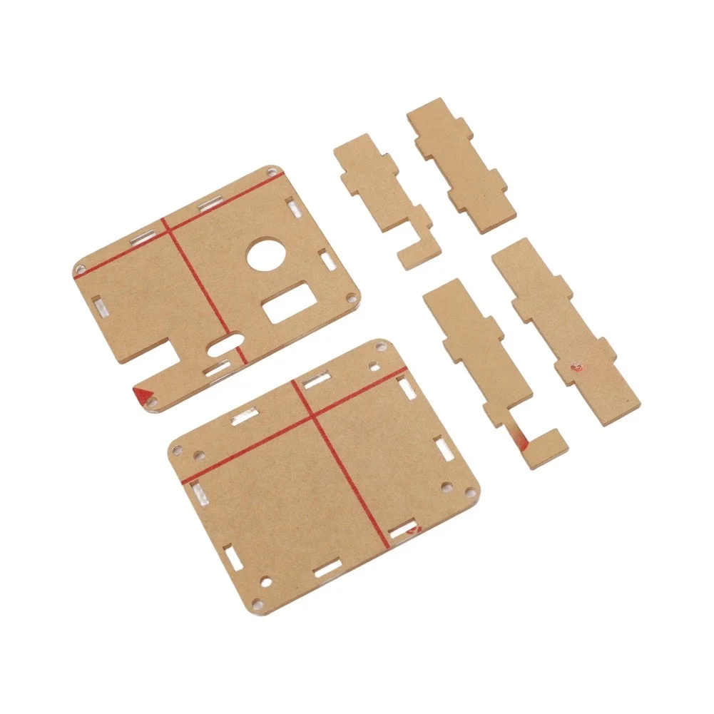 Testing Electronic Components After Assembly 73*58*17mm DIY Kit Transparent Shell Protection Kit Radio Transceiver