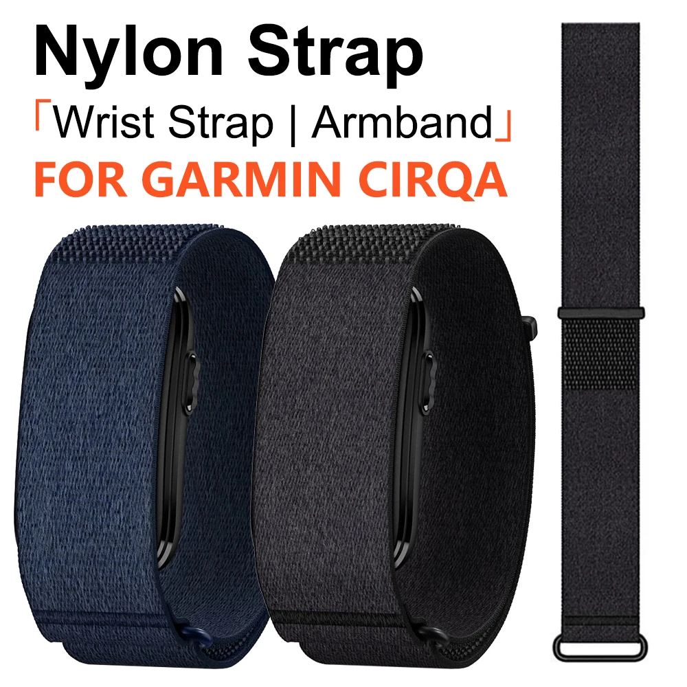 Nylon Loop Wrist Strap / Biceps Upper Arm Band For Garmin CIRQA Armband Wristband Bracelet Belt Replacement Accessories