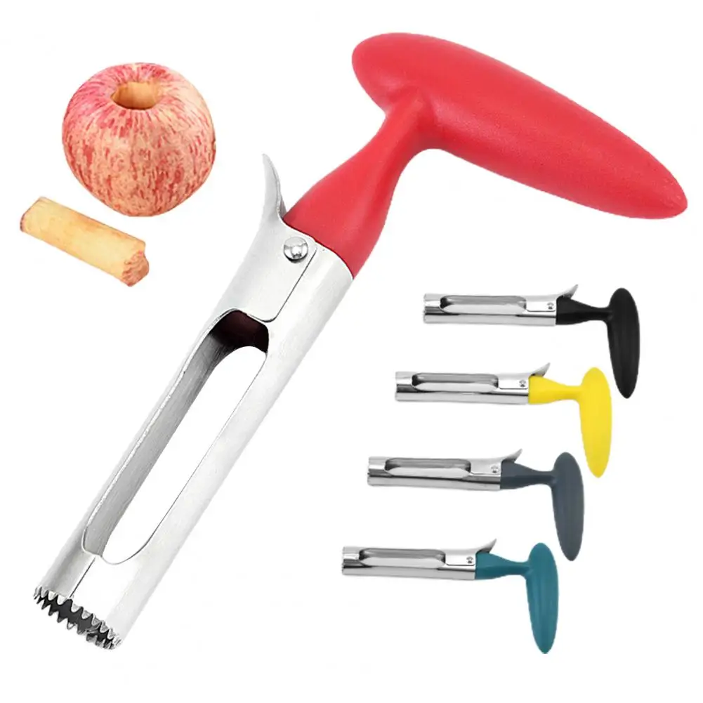 

Apple Core Cutter Knife Corers Fruit Core Puller Reusable Sharp Pitted Fruit Wavy Serrated Diameter Mouth Pear Corer for Kitchen