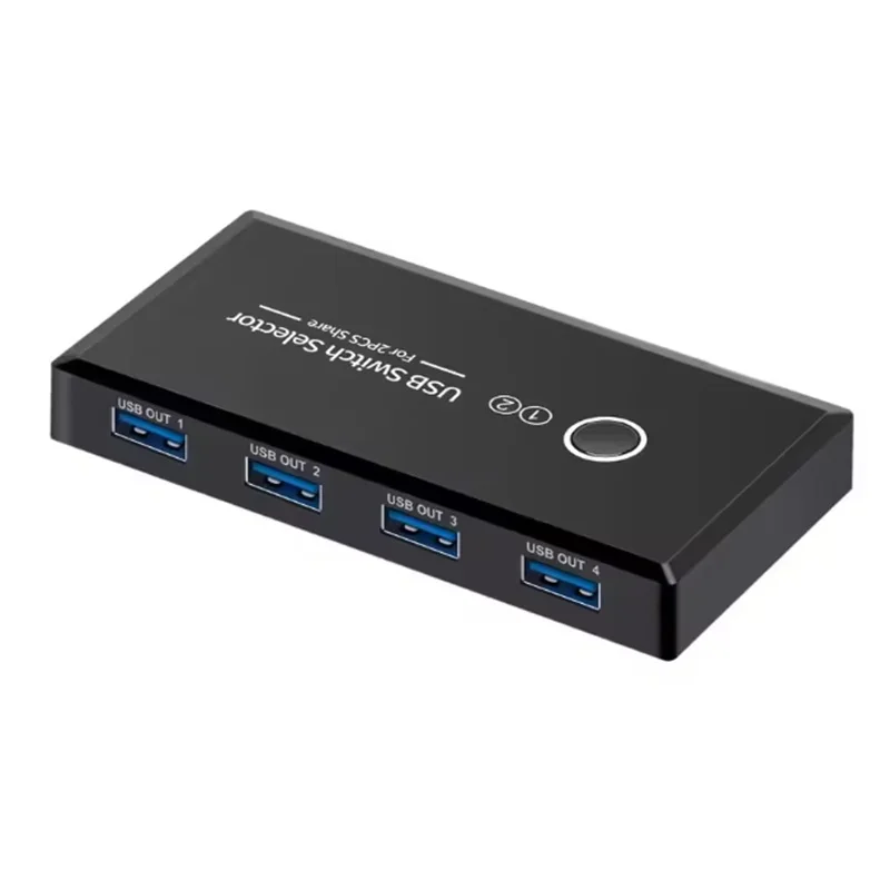    USB 3.0 2.0 الجلاد KVM التبديل USB KVM التبديل لنظام التشغيل Windows10 PC لوحة المفاتيح ماوس الطابعة 2 قطعة مشاركة 4 أجهزة USB التبديل