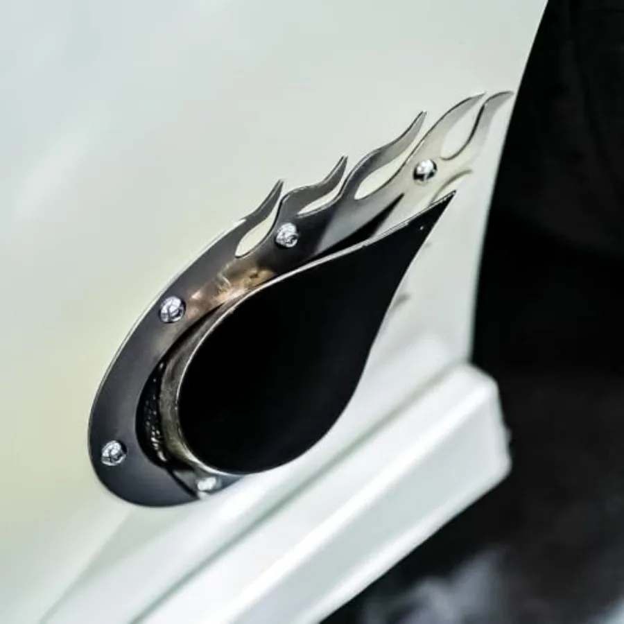 

Наконечник выхлопной трубы из нержавеющей стали с каплевидным выхлопом 3,5 дюйма для высокопроизводительных автомобилей с гладким дизайном и устойчивостью к коррозии