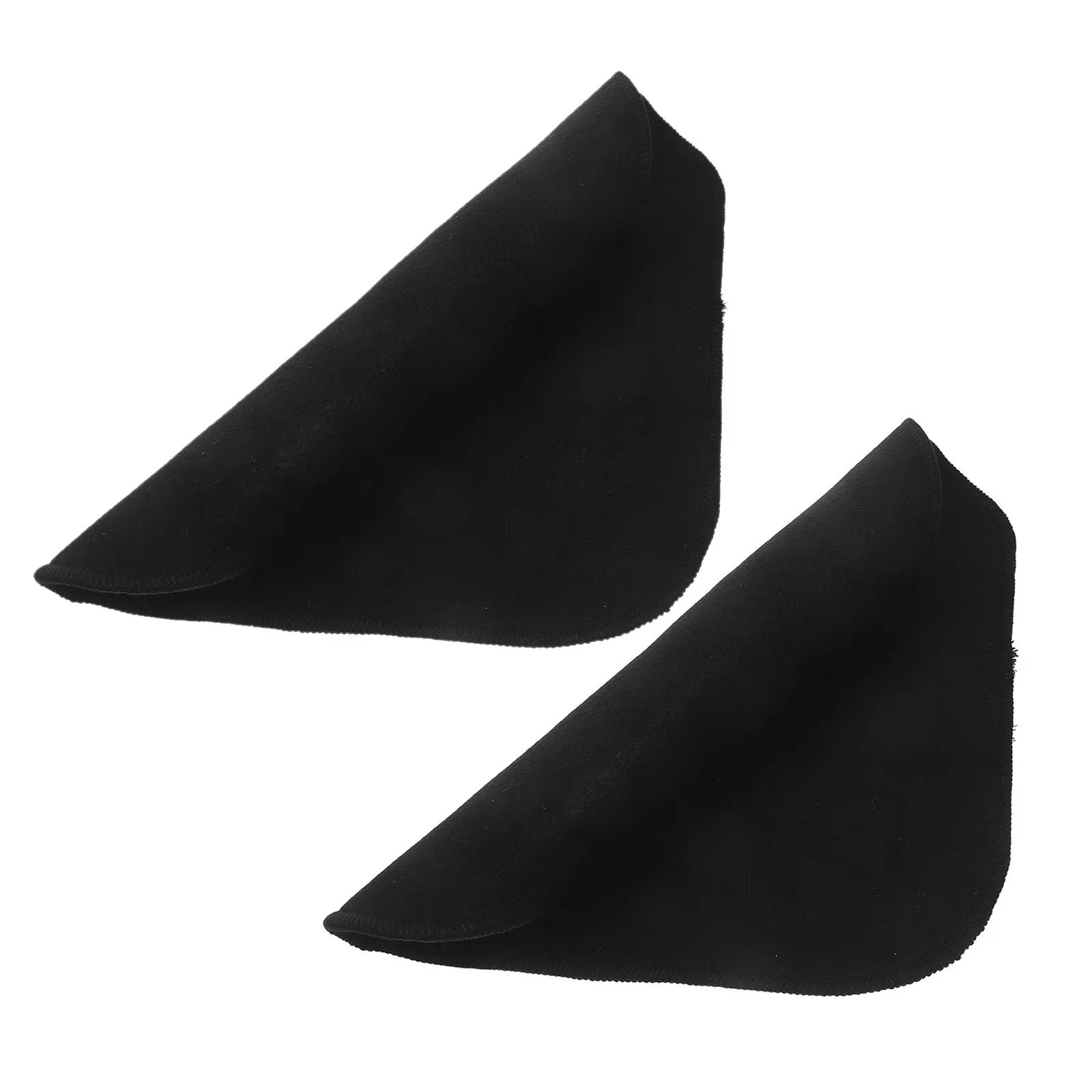 2Pcs Carbon Felt Welding Blanket Fireproof High Shield Mat for Grill Stove Brazing Plumbing Insulation