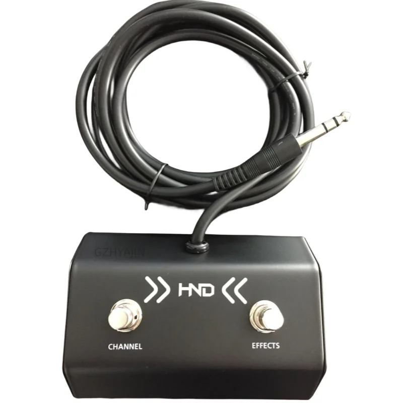 HND-pedal de interruptor de canal de amplificador de guitarra FS-2, interruptor de canal de limpieza/distorsión, bucle de efecto de encendido/apagado