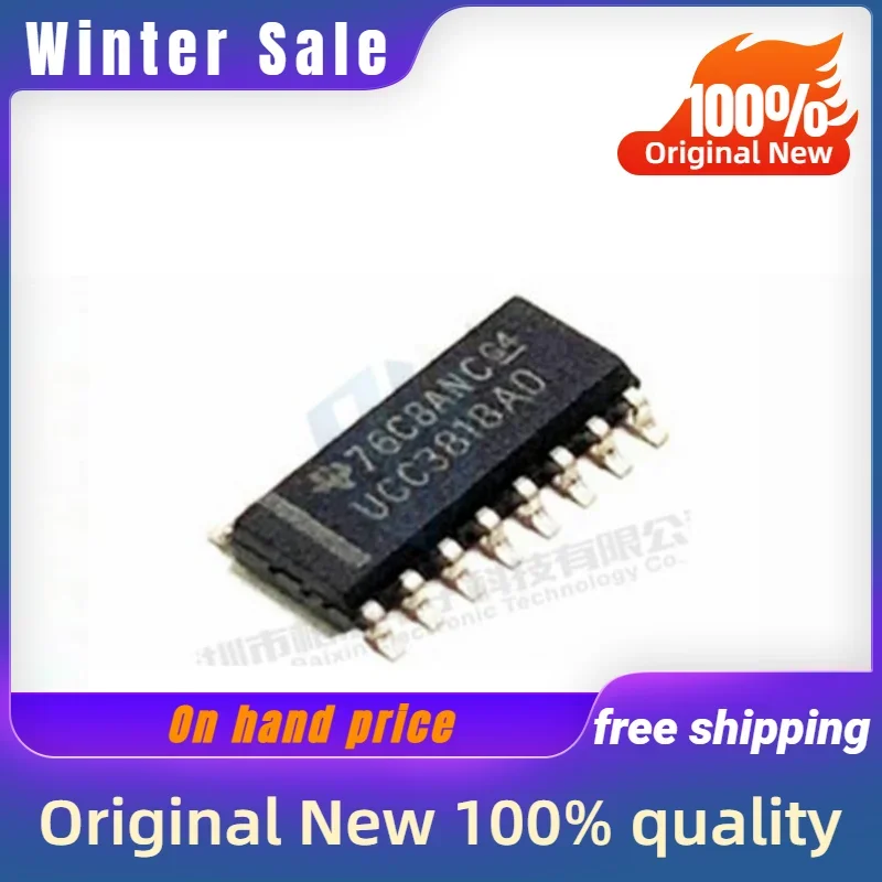 10PCS  New original UCC3818AD UCC3818 UCC3818ADR SOP16 quality goods