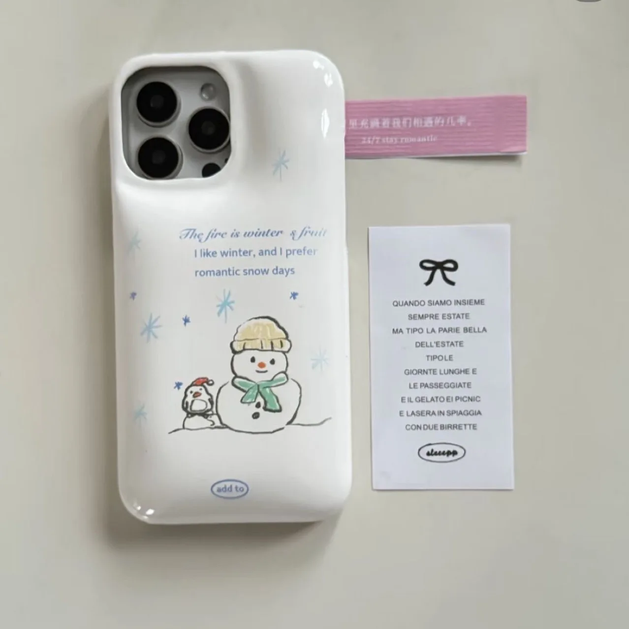 شجرة عيد الميلاد ثلج جراب هاتف آيفون 16 15 برو ماكس 14 13 12 11 XR X XS ماكس 14 15 16 زائد غطاء شفاف مقاوم للصدمات