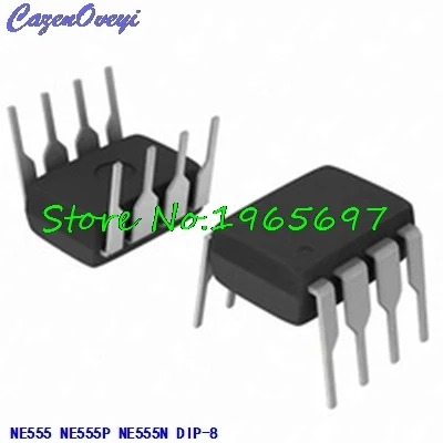 20pcs/lot NE555 NE555P NE555N 555 = UA555TC UA555 TS555IN TS555 NE555P NE555L DIP-8 In Stock