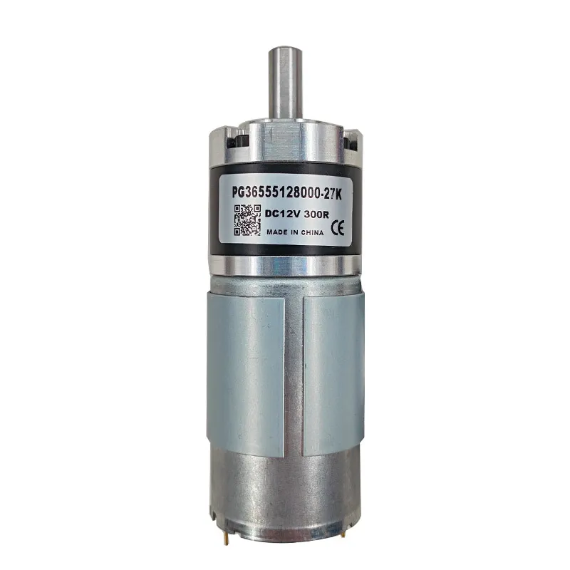 PG36-RS555 12V24V Planetary Gear DC Motor Low-Noise 555 ultra-high Torque 36mm Brushed Shaft Diameter 8mm Gear Motor