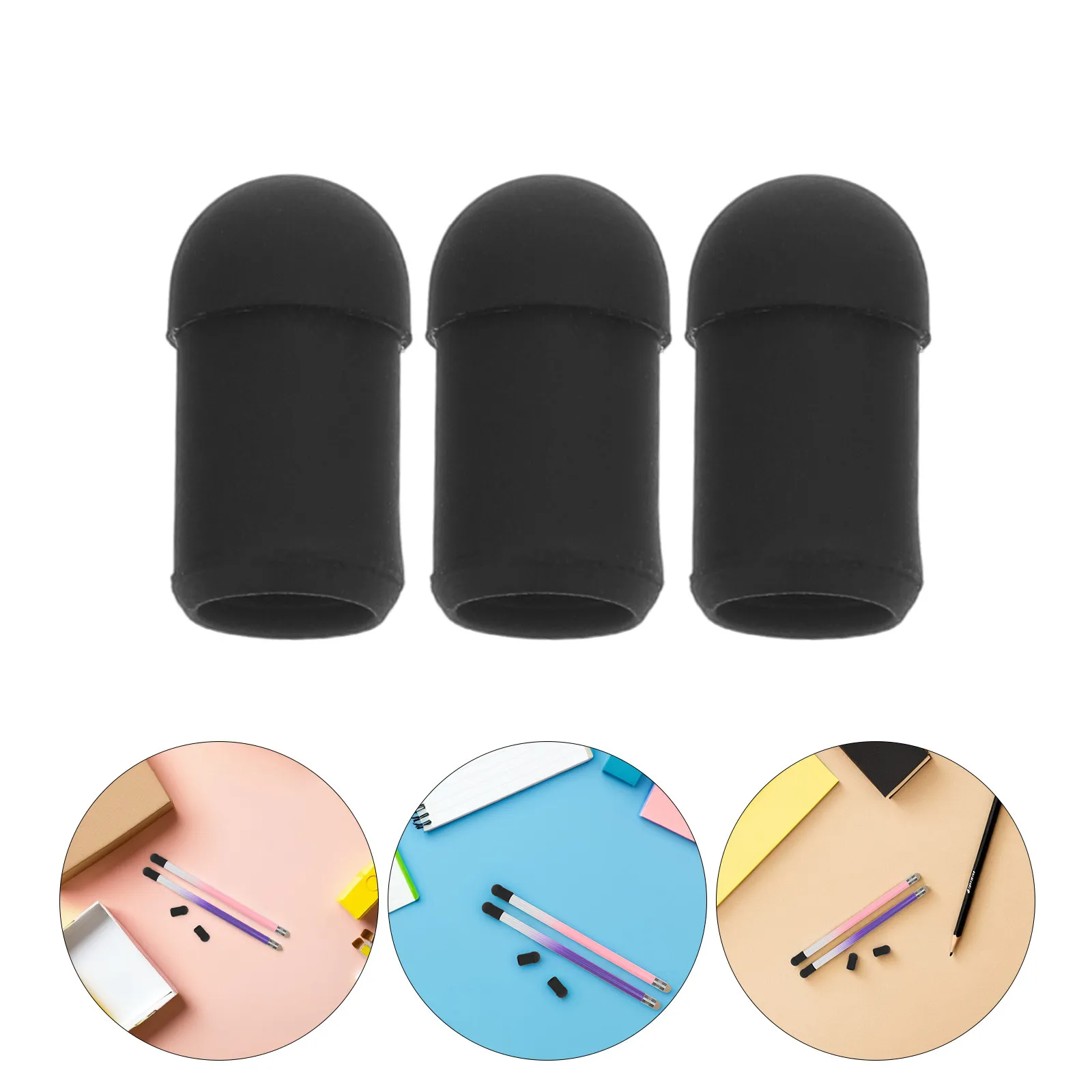 

100 шт. силиконовых насадок для стилуса, сменные наконечники для емкостных сенсорных экранов, точные и чувствительные наконечники для планшетов и телефонов