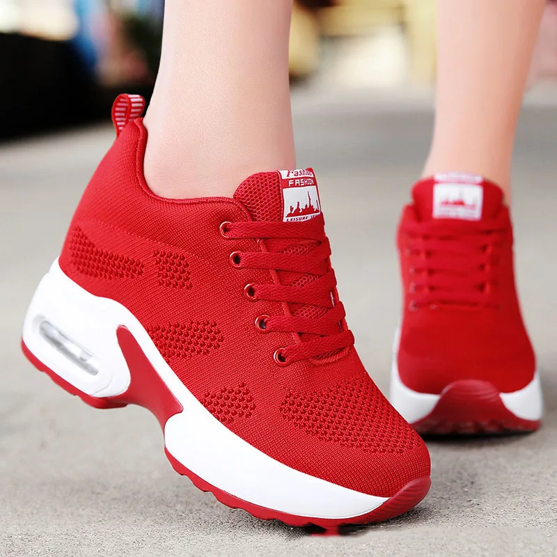 Fitness Dance Shoes Competitive Aerobics Shoes Cheerleading Training Shoes Men Women White Mesh Competition Dance Sneakers Adult