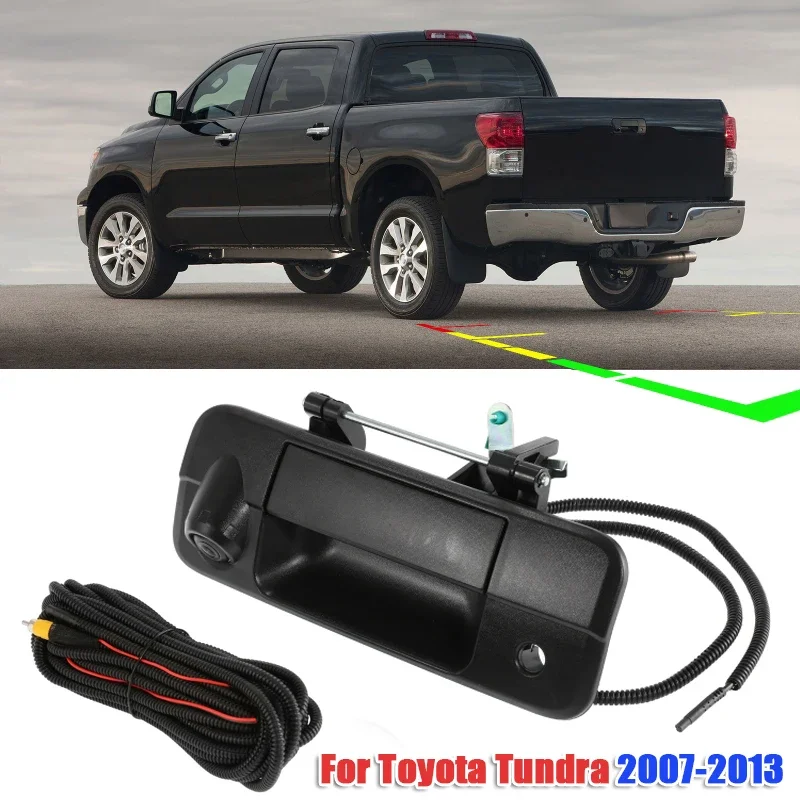 Car Tailgate Handle with Backup Rear View Camera for Toyota Tundra 2007-2013