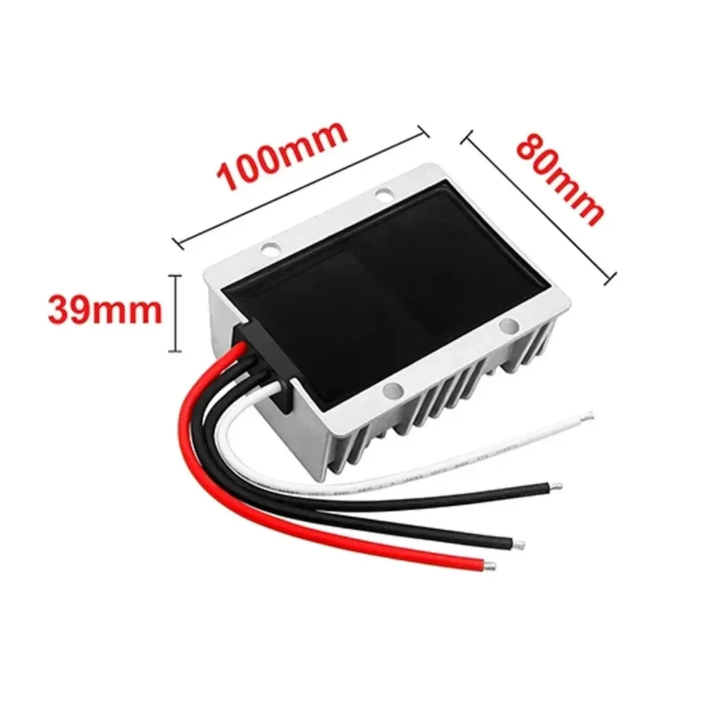 buck 60v 60V-12V 5A-40A 24V 36V 48V 60V 72V to 12V Voltage Regulator Step-down DC DC Converter Car Truck Boat Power Supply