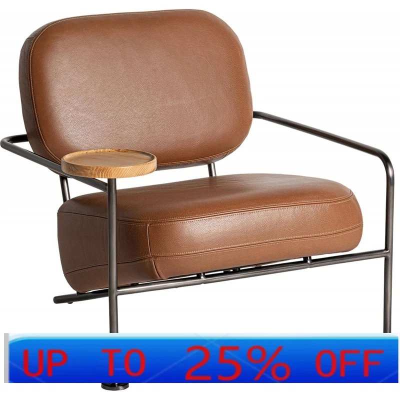 LH minimalist lounge chair, living room balcony, leisure café chair, model room reception