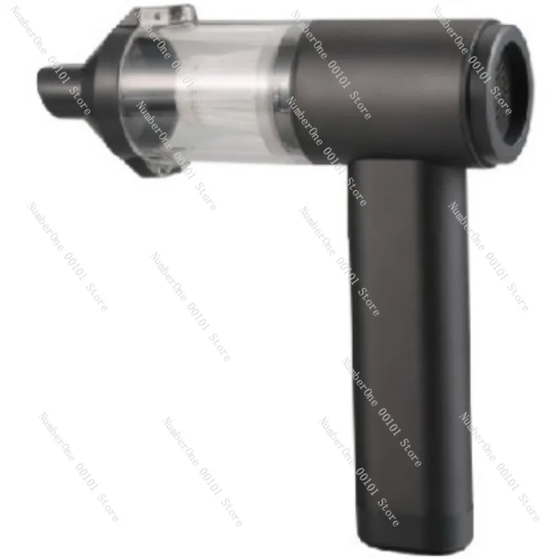 Portable high-suction vehicle vacuum cleaner with high-power suction and blowing integration