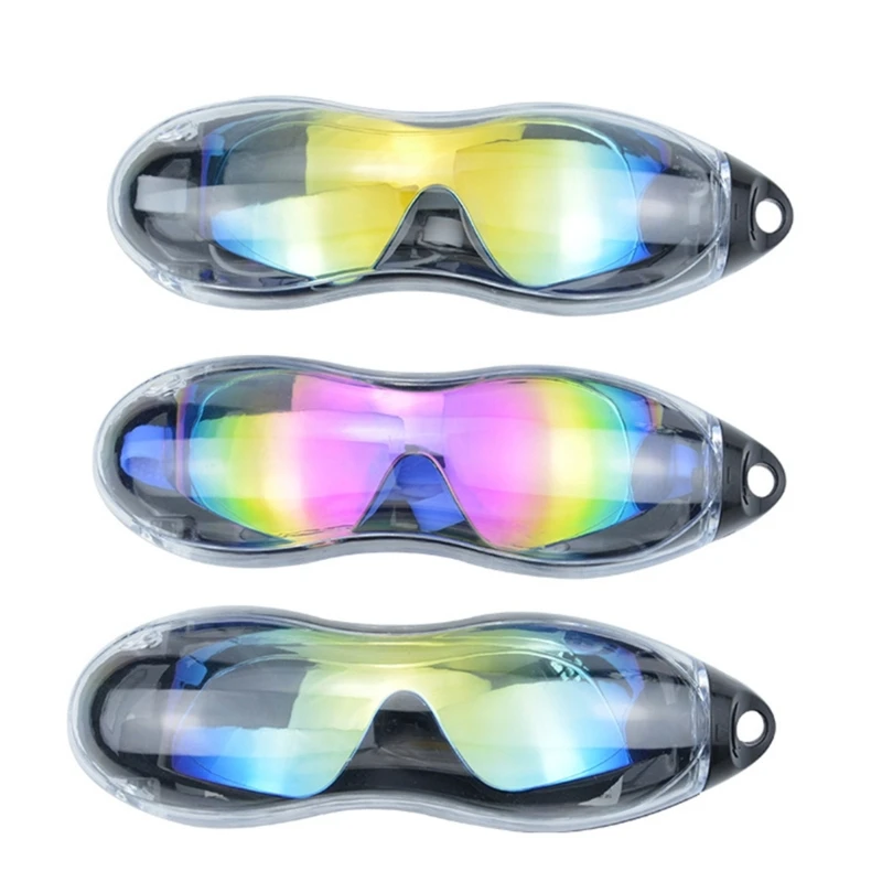 Swim Goggles Swimming Goggles Professional Anti Fog No Leaking UV Protection Wide View Swim Goggles Adults Youth Kids