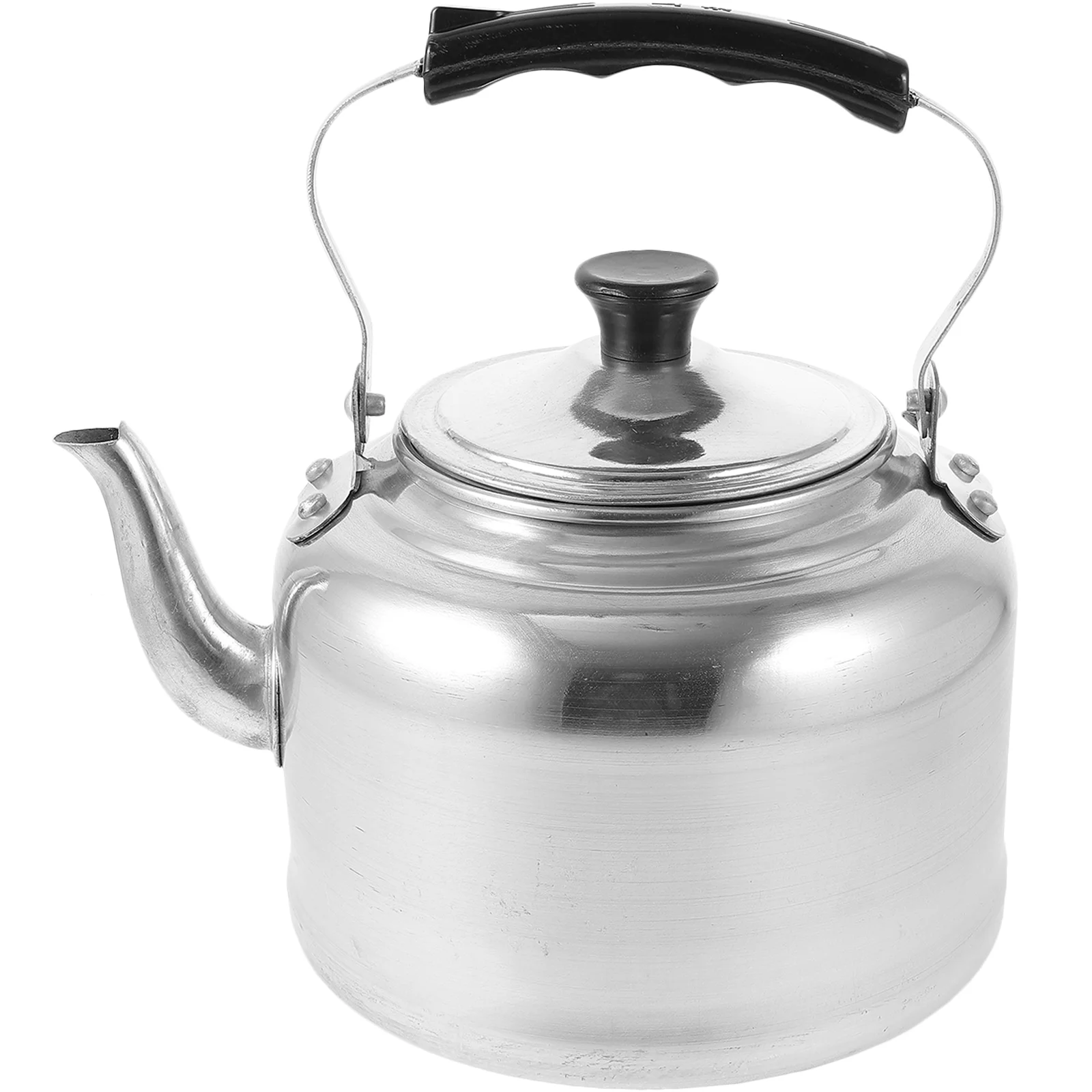 

Old-fashioned Aluminum Kettle Gas Stove Large Capacity Restaurant Tea (20cm Polished Kettle) Coffee