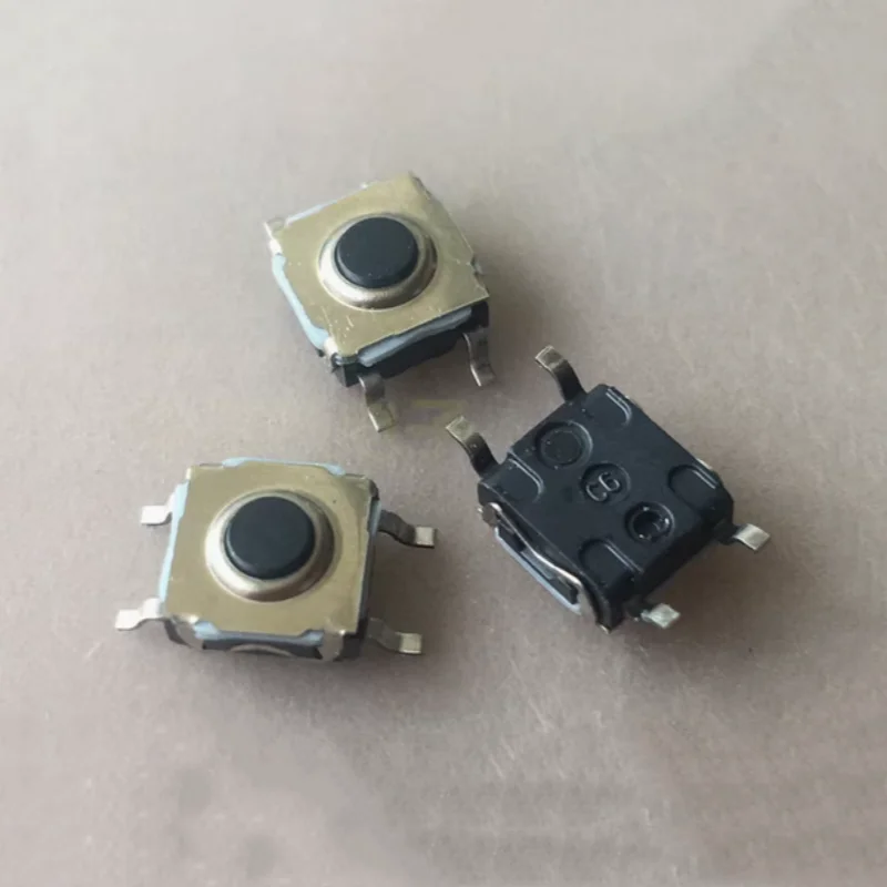 10PCS/LOT SMD 4Pin Tactile Tact Switch 6*6*3.5 KSC341GLFS KSC341G Waterproof And Dustproof Silicone