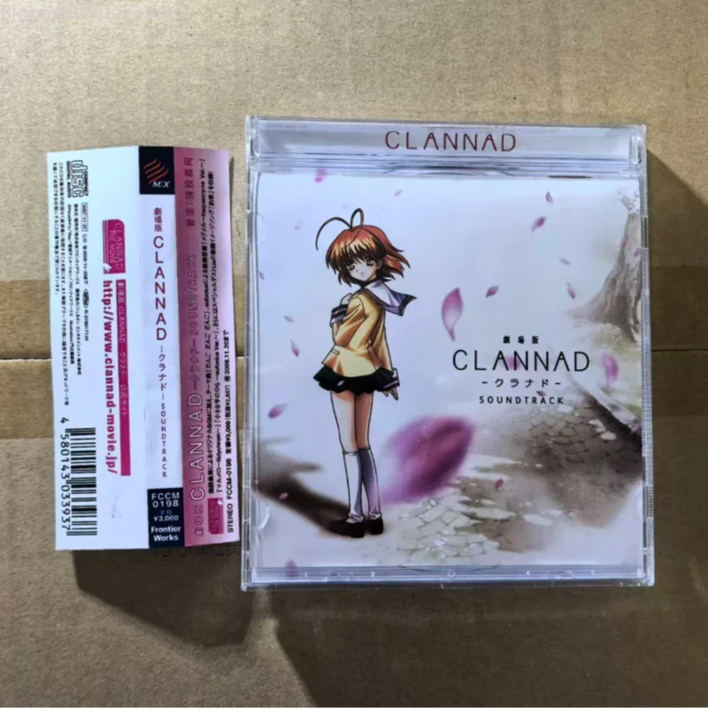 CLANNAD The Movie Original Soundtrack CD Composed By Jun Maeda Anime Drama BGM Music Album Physical Disc for Collection