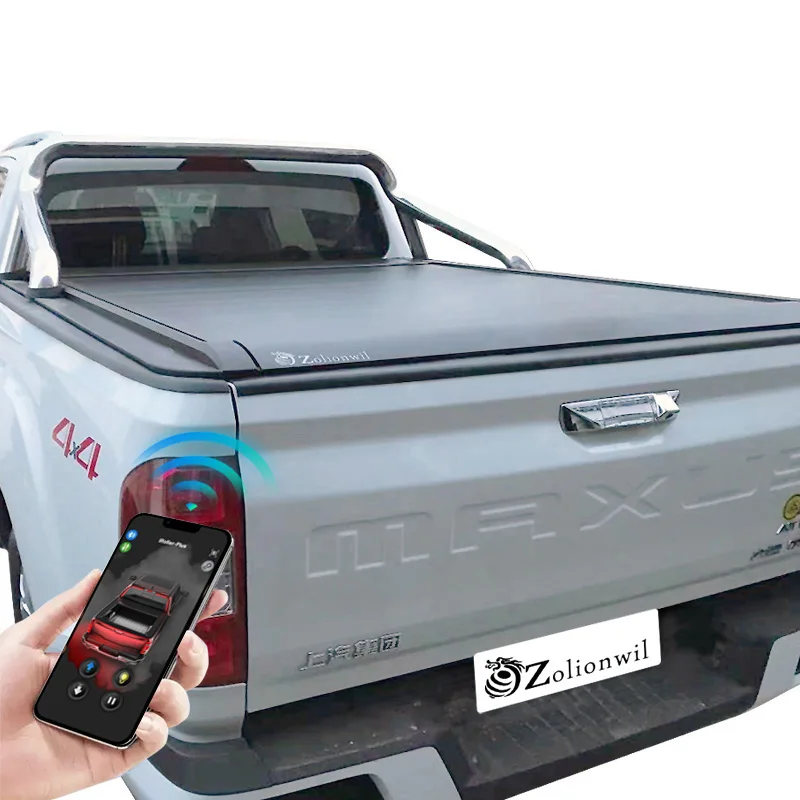 

Zolionwil Electric Cover for Pickup Cars Truck Roller Electric Roller Lid Shutter Tonneau Cover for MAXUS T60