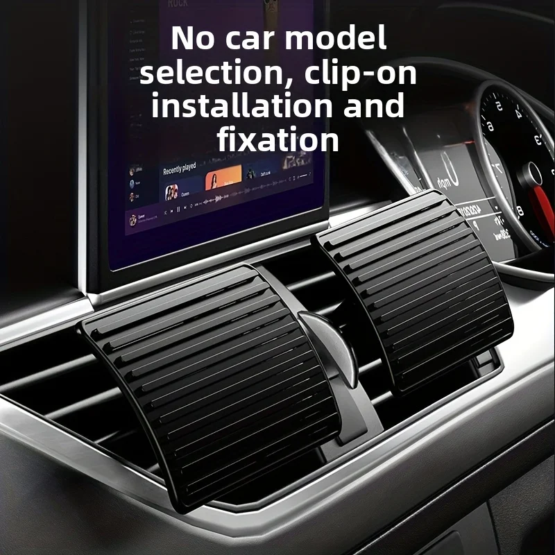 

2PCS Car Air Conditioning Grille Car Mounted Anti Direct Blowing Windshield Cover Air Outlet Windshield Panel Part Accessories
