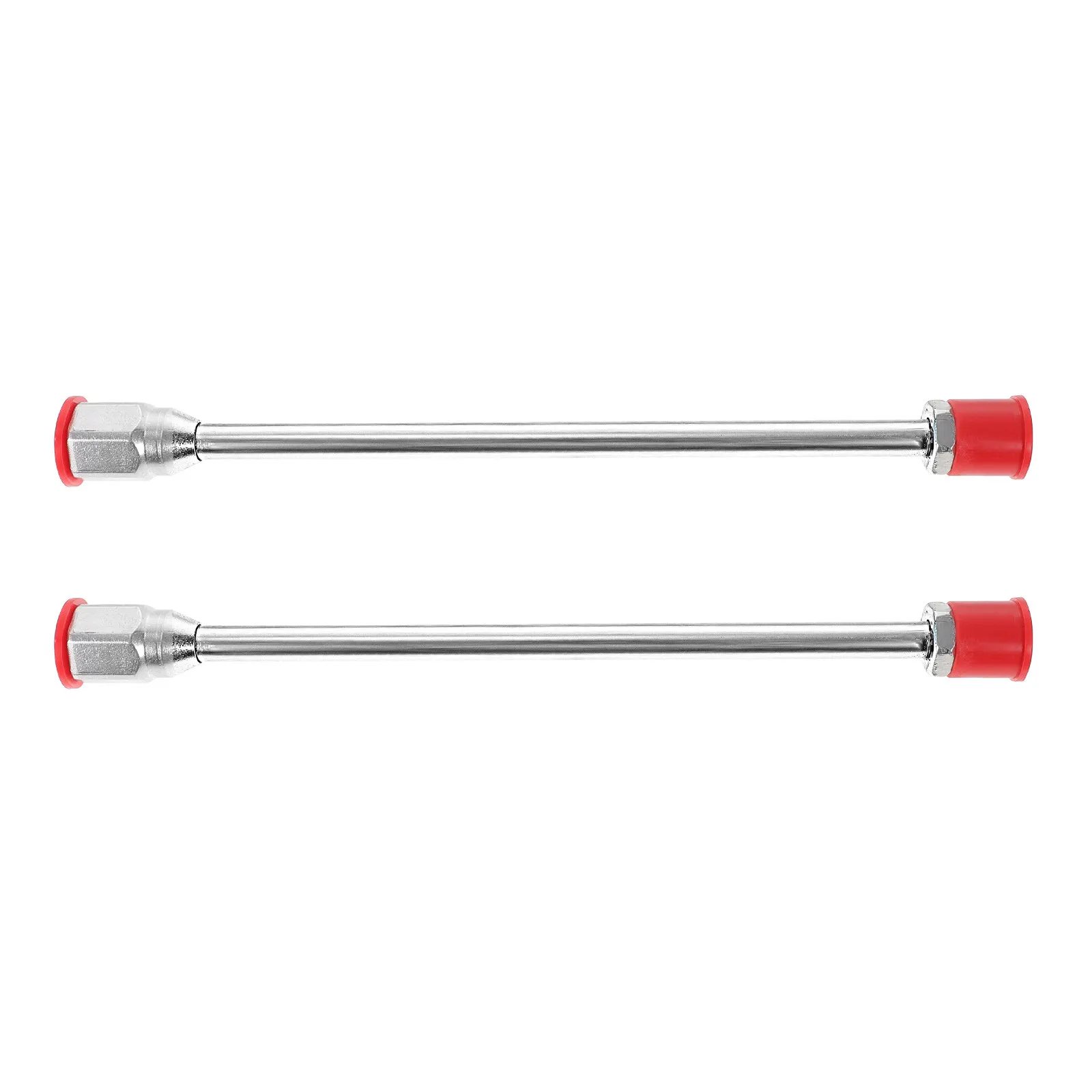 2Pcs Airless Paint Sprayer Extension Rod Aluminum Alloy Long Service Life Spray Machine Extension Pole for Easy Installation