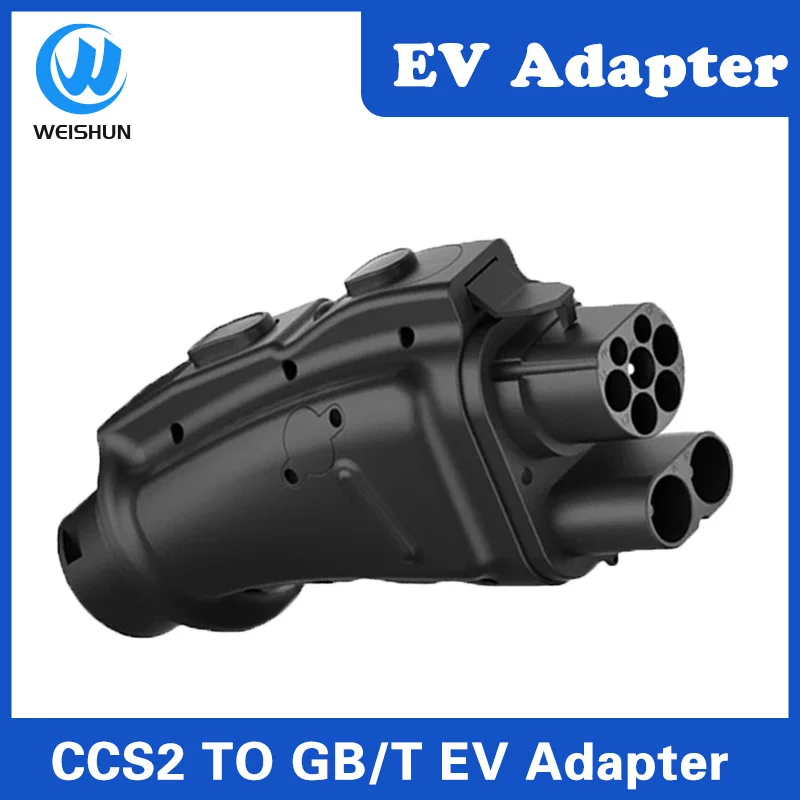 200A Electric vehicle DC Fast charging CCS2 To GBT EV Charger Adapter for Chinese GBT EVS CCS Super Charger to GBT Cars