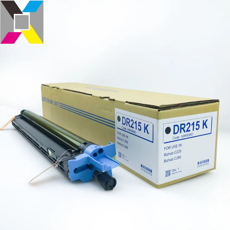 

1 шт., 130000 страниц, барабанный блок DR215 для Konica Minolta Bizhub C226 C256 C266 C7222 C7226 ADC225 ADC265, высокое качество, совместимый черный