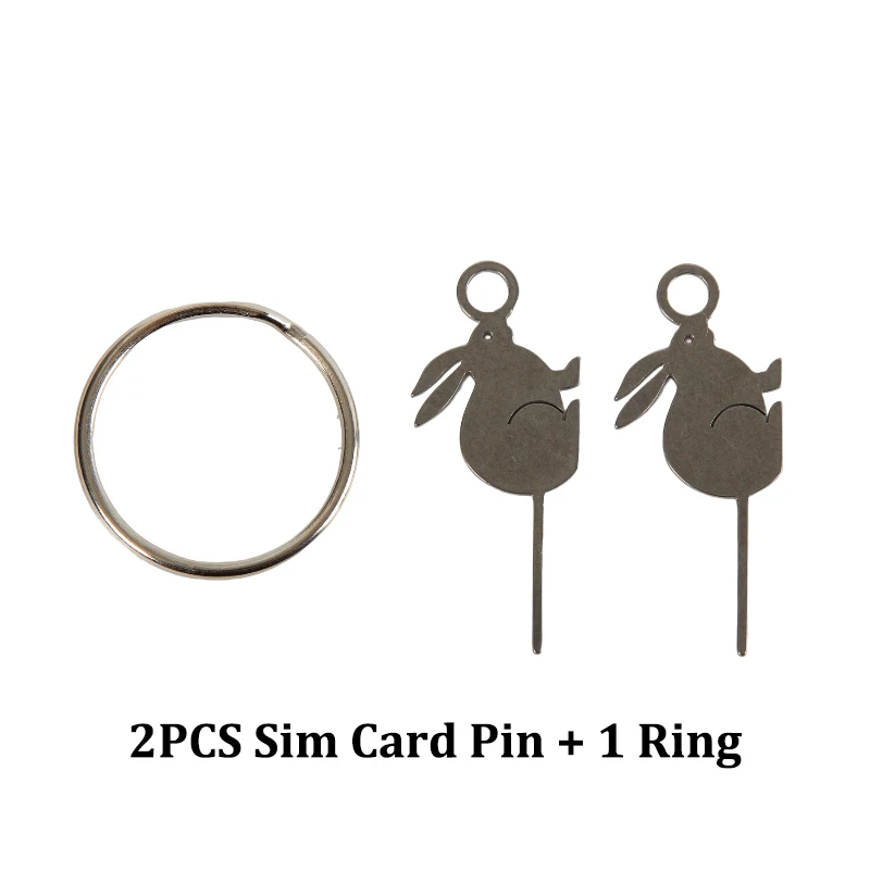 2Pcs/Set Universal Sim Card Tray Ejector Eject Pin Key Removal Tool for Smartphone Sim Card Tray Phone Accessories
