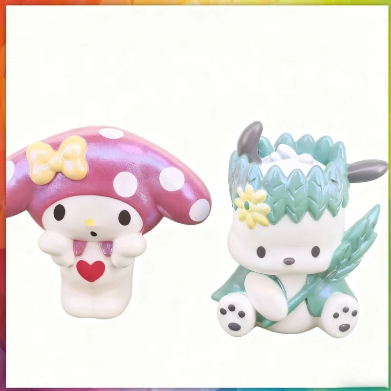 سانريو الأصدقاء الجيدين القرفة الكلب الأسماك القبيحة مرحبا كيتي كورومارو تمثال عرض صندوق ألعاب البيض تحصيل جديد #5